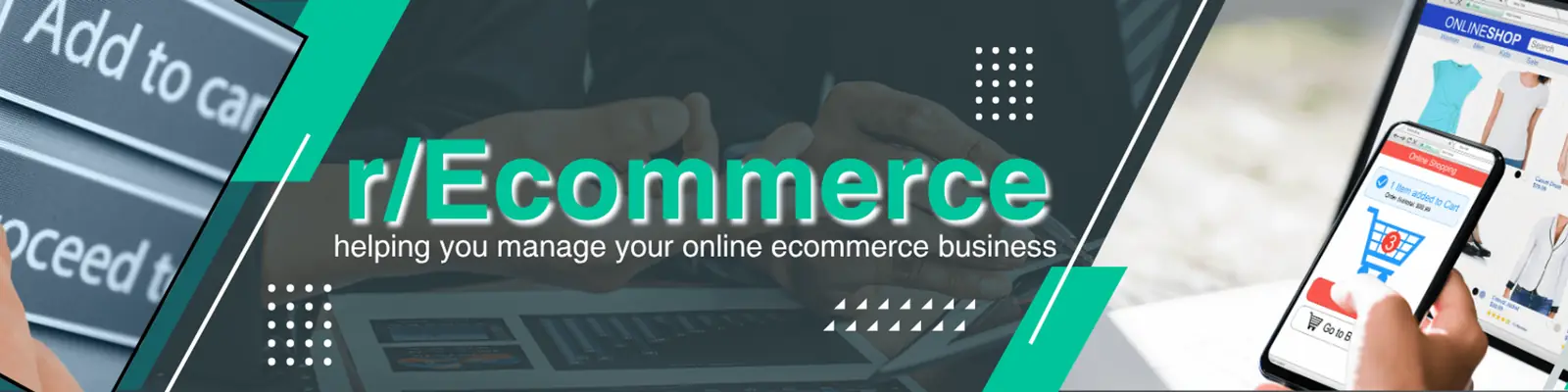 r/ecommerce community banner
